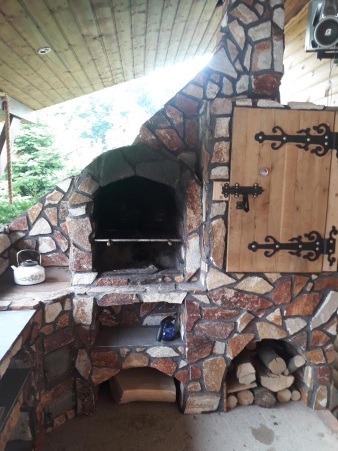 Jaskowa Chata Bieszczady Apartament Z Basenem Baligród Εξωτερικό φωτογραφία