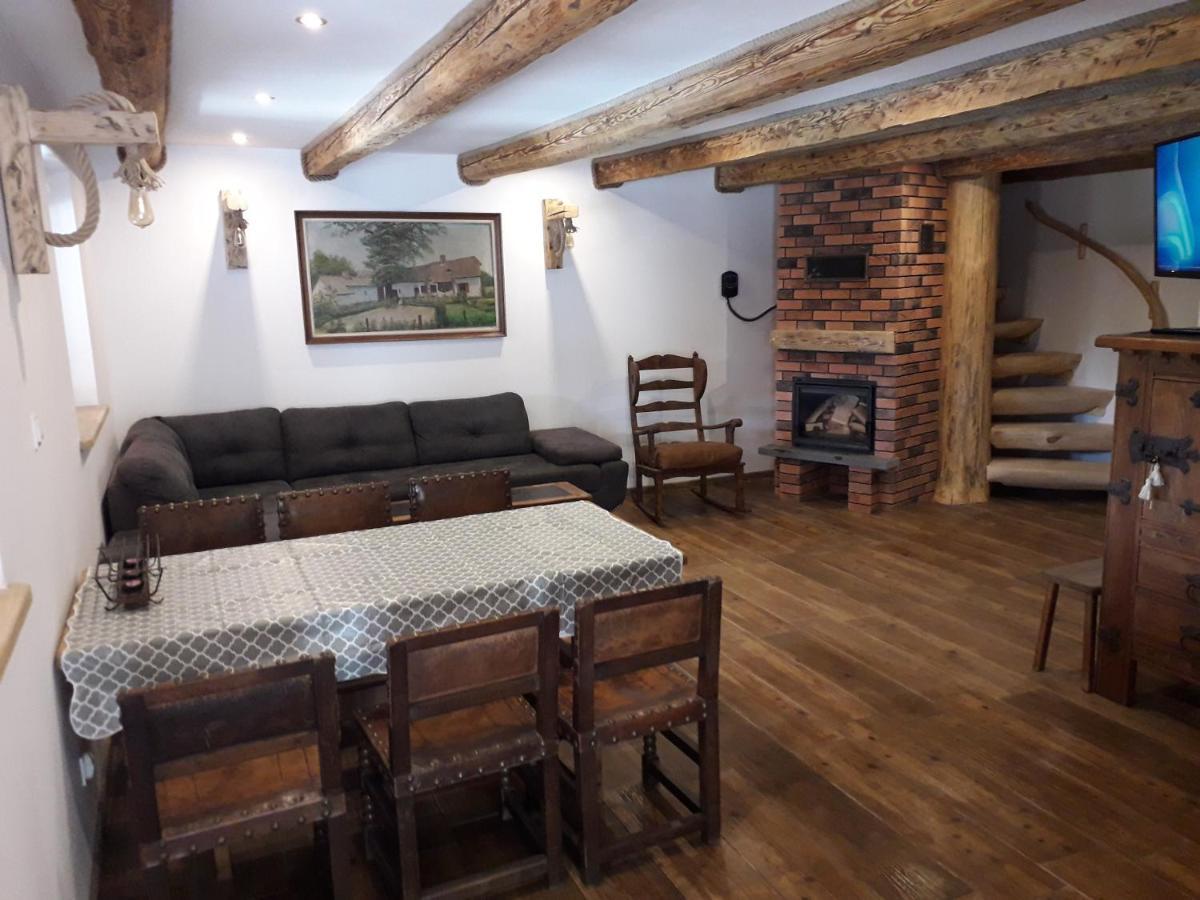 Jaskowa Chata Bieszczady Apartament Z Basenem Baligród Εξωτερικό φωτογραφία